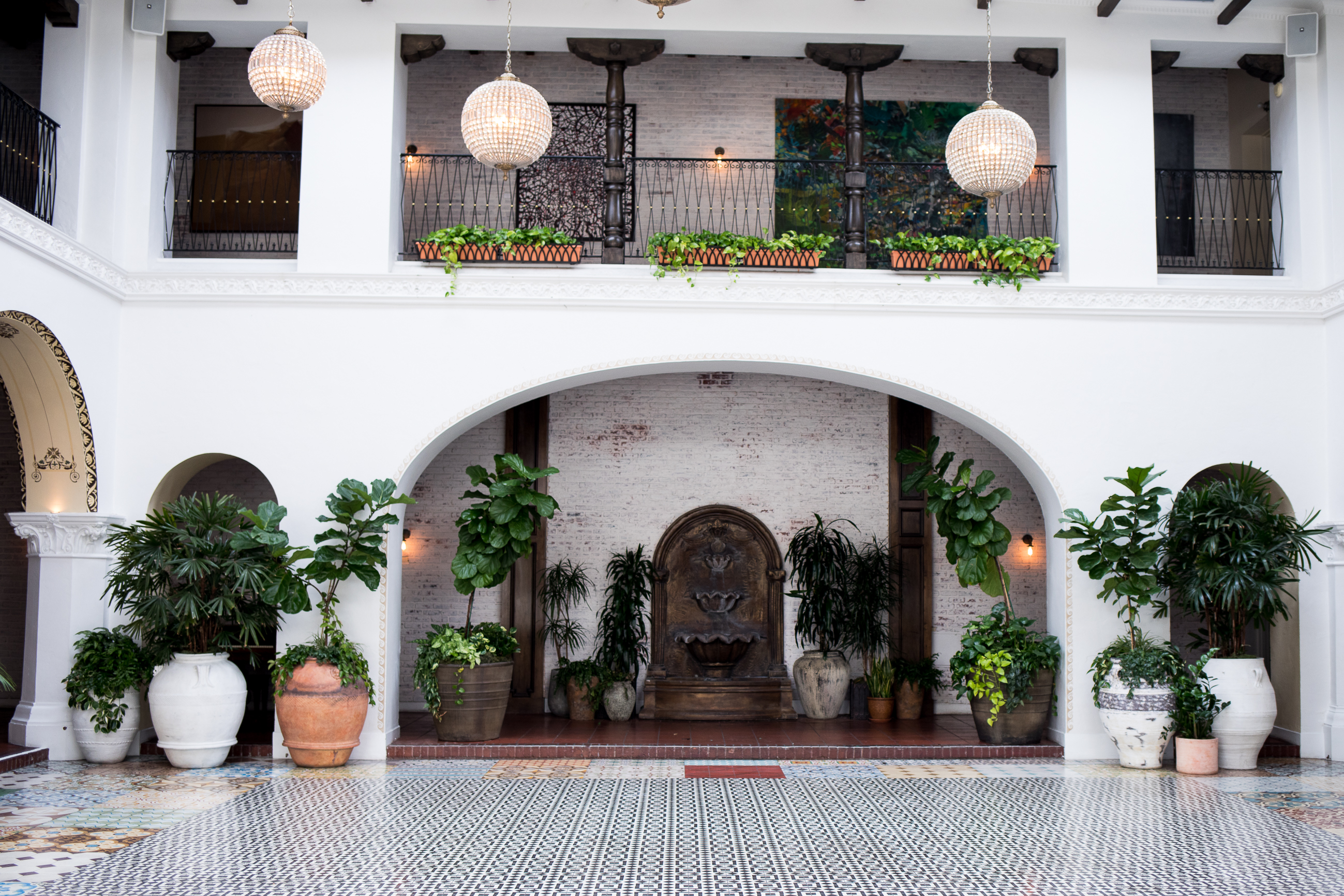 Ebell Long Beach historic Spanish inspired wedding venue